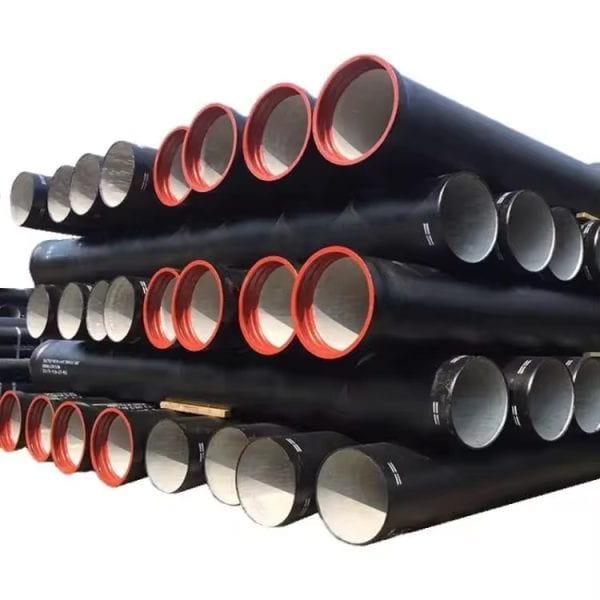 Ductile iron sewage pipes