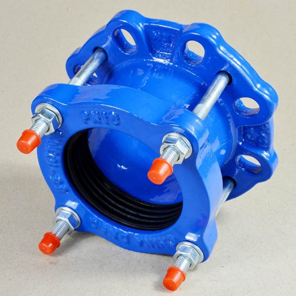 Blue ductile iron universal flange adaptor